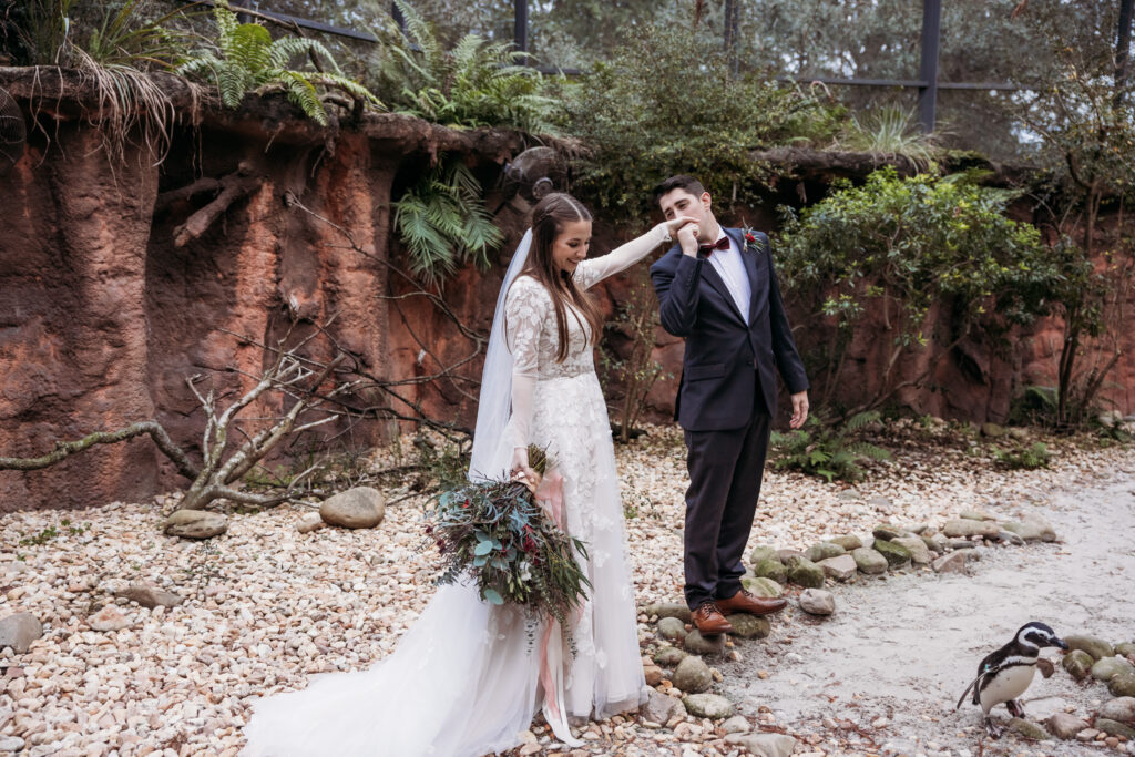 Jacksonville Zoo and Gardens Florida Georgia Wedding Photographer