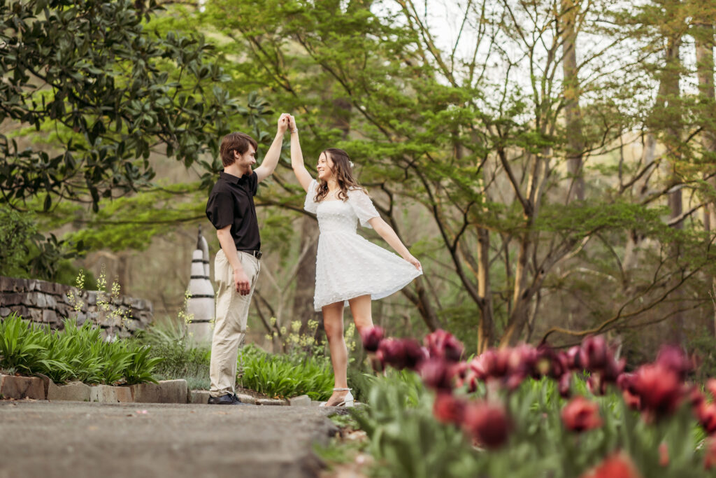 Jacksonville Florida Kingsland Georgia Botanical Gardens Engagement Wedding Photographer